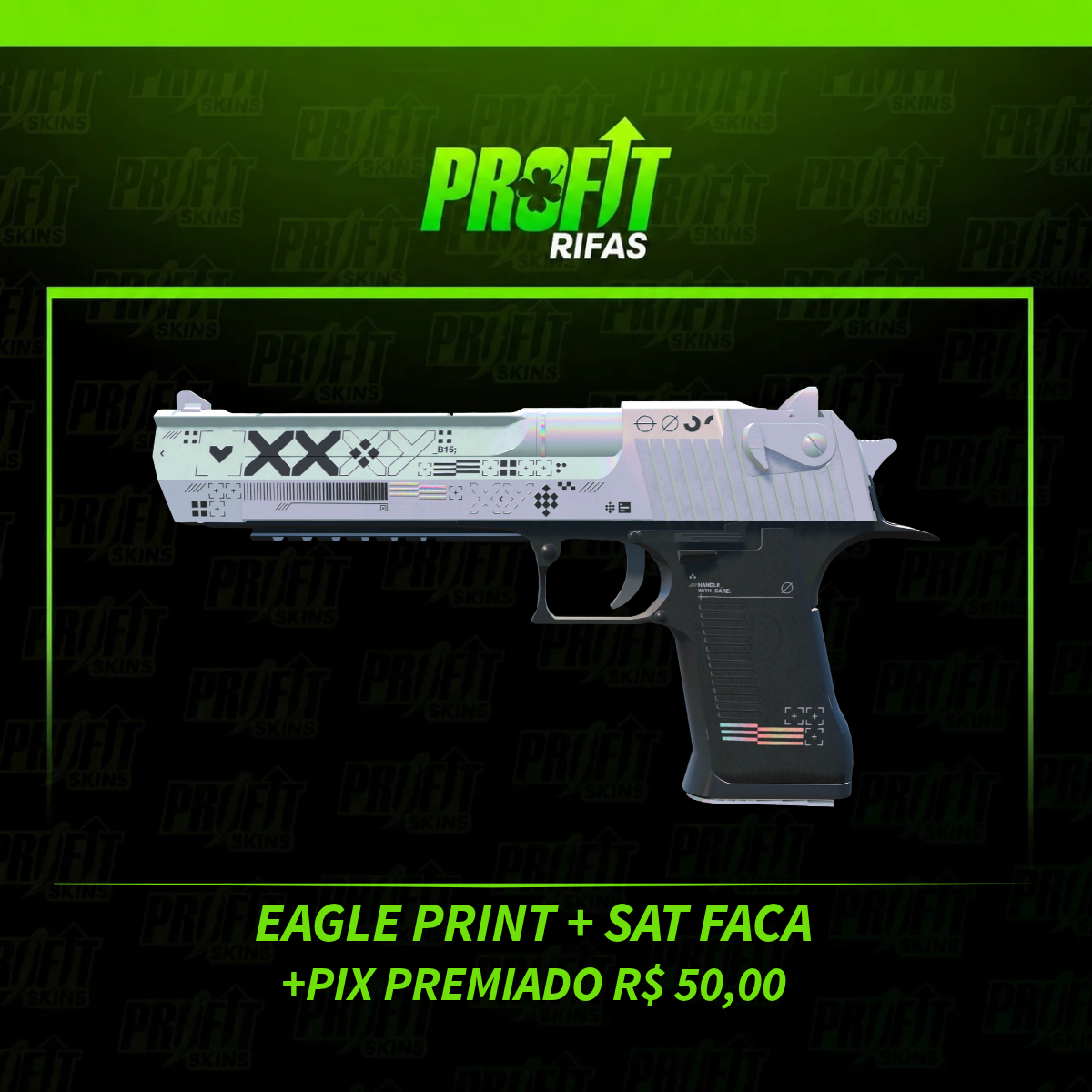 EAGLE | PRINTSTREAM 🤍 + PIX PREMIADO 